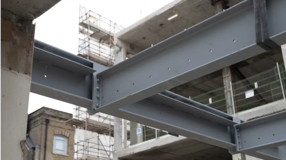 House of Fraser Steel Beams